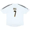 Maillot Rétro Domicile Real Madrid Raúl #7 2004 - Eleven Crown - Maillot de Football Pas Cher - Survêtements Pas Cher - Maillot de Foorball Enfants Pas Cher - Maillots Retro Vintage Pas Cher- Qualité Premium