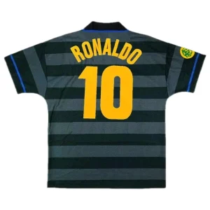 Maillot Rétro Extérieur Inter Milan Ronaldo #10 1997