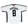 Maillot Rétro Domicile Allemagne Matthäus #8 1998 - Eleven Crown - Maillot de Football Pas Cher - Survêtements Pas Cher - Maillot de Foorball Enfants Pas Cher - Maillots Retro Vintage Pas Cher- Qualité Premium