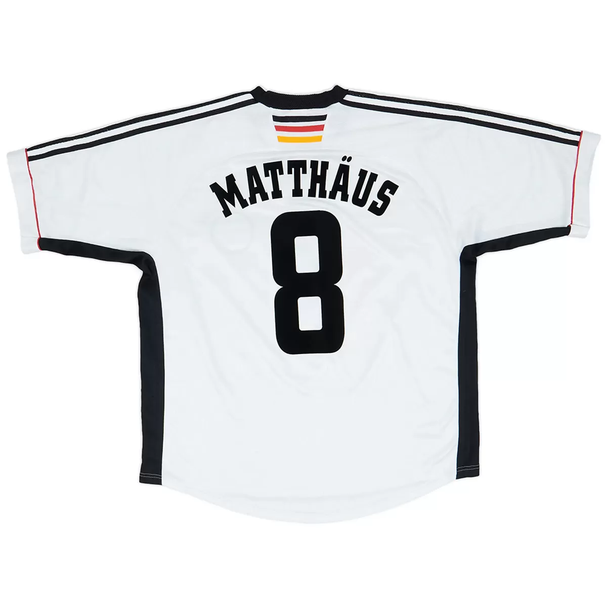 Maillot Rétro Domicile Allemagne Matthäus #8 1998