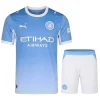 Ensemble Domicile Manchester City 2026/27 - Eleven Crown - Maillot de Football Pas Cher - Survêtements Pas Cher - Maillot de Foorball Enfants Pas Cher - Maillots Retro Vintage Pas Cher- Qualité Premium