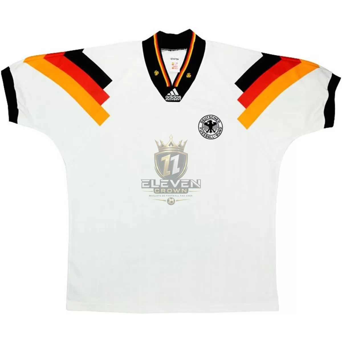 Maillot Rétro Domicile Allemagne Matthäus #10 1992 – Image 3