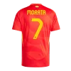 Maillot Domicile Espagne Morata #7 2026/27 - Eleven Crown - Maillot de Football Pas Cher - Survêtements Pas Cher - Maillot de Foorball Enfants Pas Cher - Maillots Retro Vintage Pas Cher- Qualité Premium