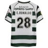 Maillot Rétro Domicile Sporting CP C.Ronaldo #28 2002 - Eleven Crown - Maillot de Football Pas Cher - Survêtements Pas Cher - Maillot de Foorball Enfants Pas Cher - Maillots Retro Vintage Pas Cher- Qualité Premium