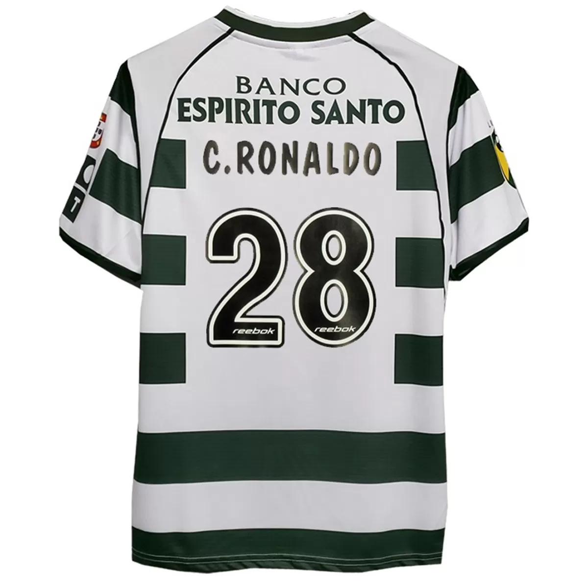 Maillot Rétro Domicile Sporting CP C.Ronaldo #28 2002