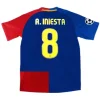 Maillot Rétro Domicile FC Barcelone A.Iniesta #8 2008 - Eleven Crown - Maillot de Football Pas Cher - Survêtements Pas Cher - Maillot de Foorball Enfants Pas Cher - Maillots Retro Vintage Pas Cher- Qualité Premium