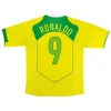 Maillot Rétro Domicile Brésil Ronaldo #9 2004 - Eleven Crown - Maillot de Football Pas Cher - Survêtements Pas Cher - Maillot de Foorball Enfants Pas Cher - Maillots Retro Vintage Pas Cher- Qualité Premium