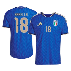 Maillot Player Domicile Italie Barella #18 2026/27 – Image 3
