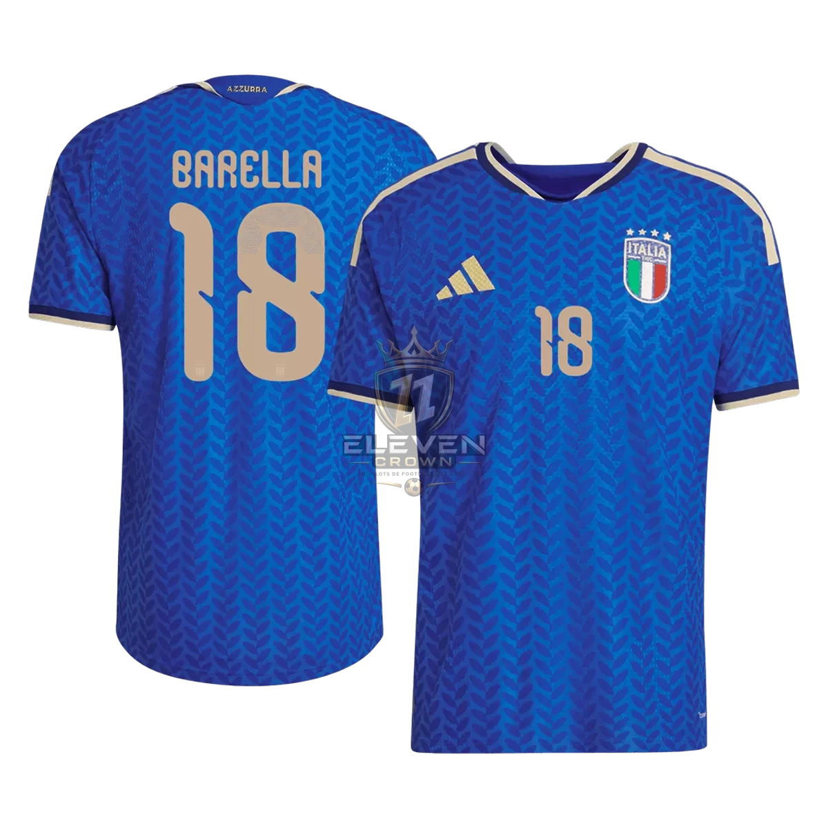 Maillot Player Domicile Italie Barella #18 2026/27 – Image 3