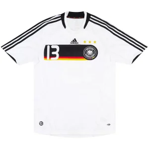 Maillot Rétro Domicile Allemagne Ballack #13 2008 – Image 2