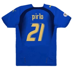 Maillot Rétro Domicile Italie Pirlo #21 2006