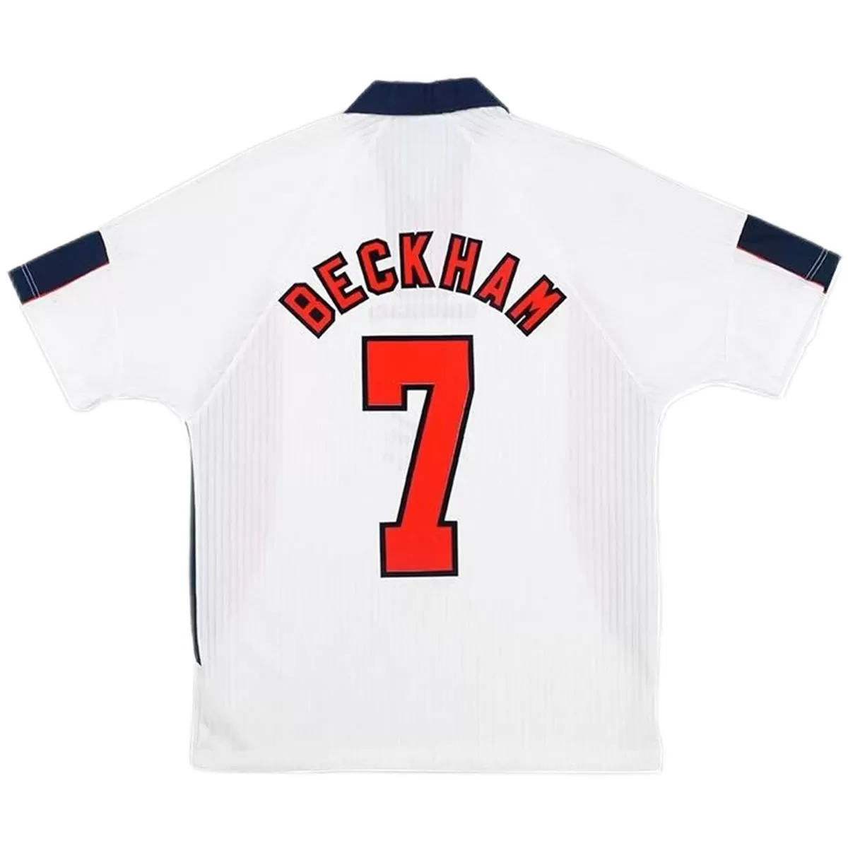 Maillot Rétro Domicile Angleterre Beckham #7 1998