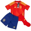 Ensemble Enfants Domicile Espagne 2026/27 - Eleven Crown - Maillot de Football Pas Cher - Survêtements Pas Cher - Maillot de Foorball Enfants Pas Cher - Maillots Retro Vintage Pas Cher- Qualité Premium