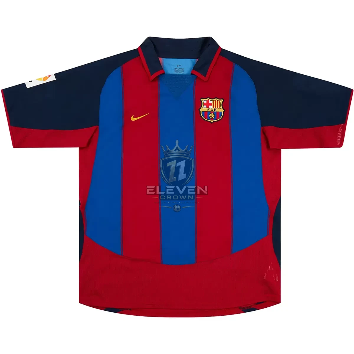 Maillot Rétro Domicile FC Barcelone Ronaldinho #10 2003 – Image 2