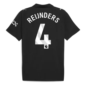 Maillot Extérieur Manchester City Reijnders #4 2025/26