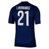 Maillot Domicile PSG L.Hernandez #21 2025/26 - Eleven Crown - Maillot de Football Pas Cher - Survêtements Pas Cher - Maillot de Foorball Enfants Pas Cher - Maillots Retro Vintage Pas Cher- Qualité Premium