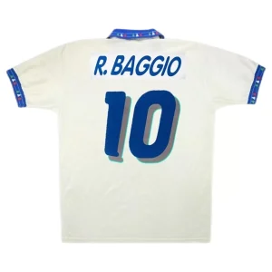 Maillot Rétro Extérieur Italie R.Baggio #10 1994