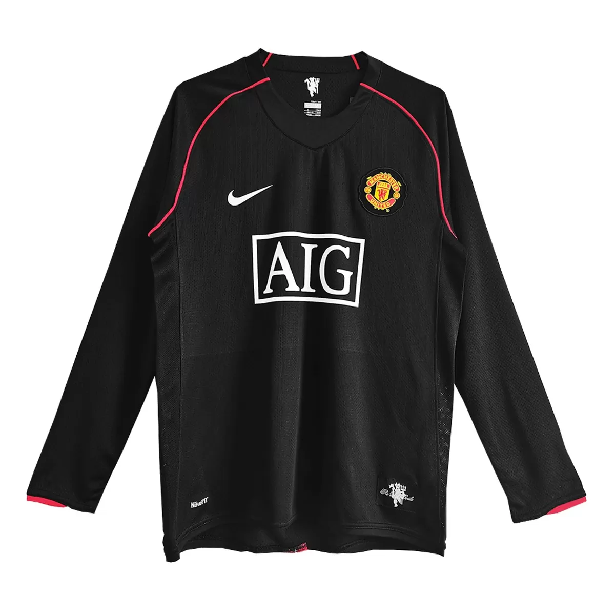 Maillot Rétro Manches Longues Extérieur Manchester United 2007