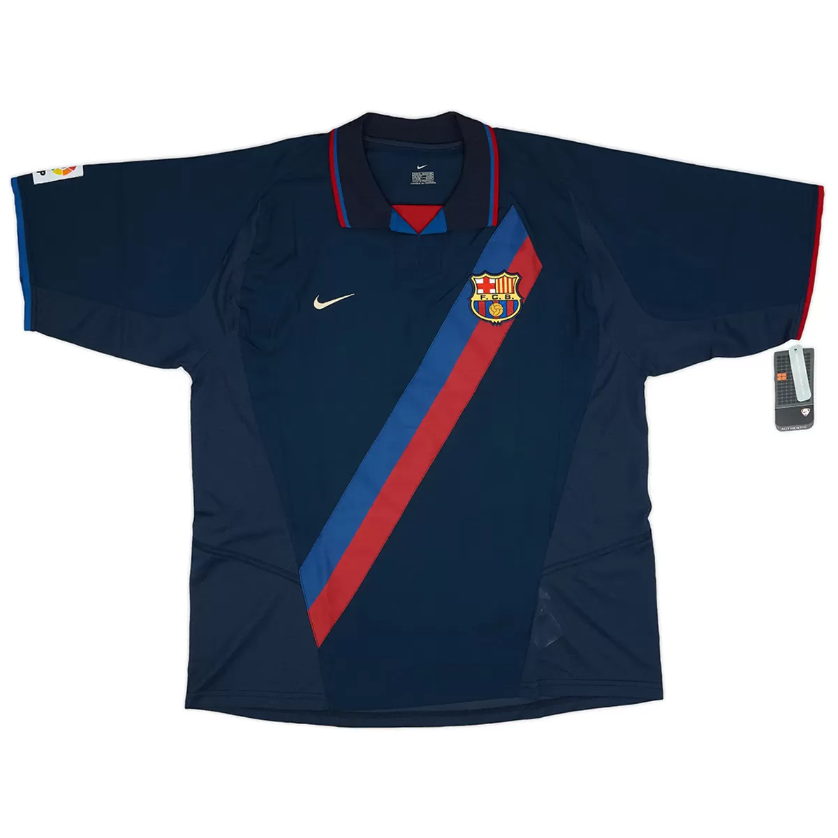 Maillot Rétro Troisième FC Barcelone Kluivert #9 2002 – Image 2