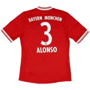 Maillot Rétro Domicile Bayern Munich Alonso #3 2013