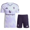 Ensemble Extérieur Manchester United 2025/26 - Eleven Crown - Maillot de Football Pas Cher - Survêtements Pas Cher - Maillot de Foorball Enfants Pas Cher - Maillots Retro Vintage Pas Cher- Qualité Premium