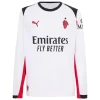 Maillot Manches Longues Extérieur AC Milan 2025/26 - Eleven Crown - Maillot de Football Pas Cher - Survêtements Pas Cher - Maillot de Foorball Enfants Pas Cher - Maillots Retro Vintage Pas Cher- Qualité Premium