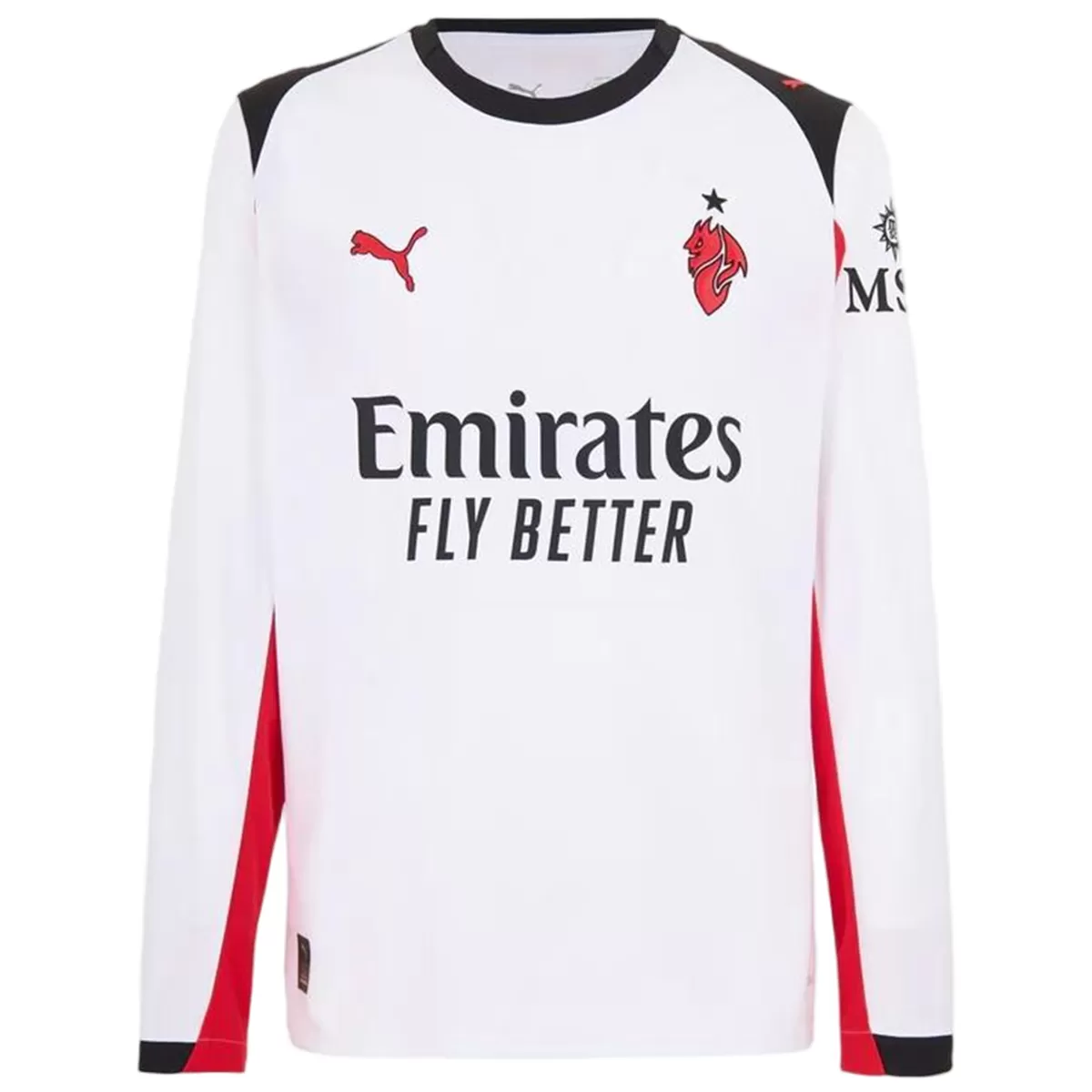 Maillot Manches Longues Extérieur AC Milan 2025/26