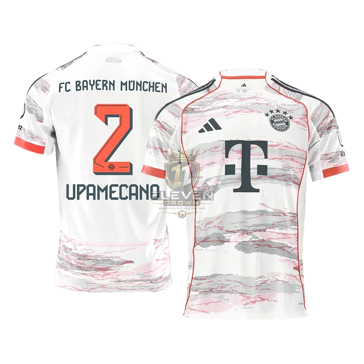 Maillot Extérieur Bayern Munich Upamecano #2 2025/26 – Image 3