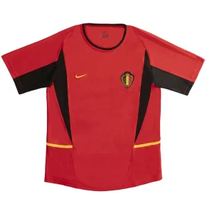 Maillot Rétro Domicile Belgique 2002 – Image 3