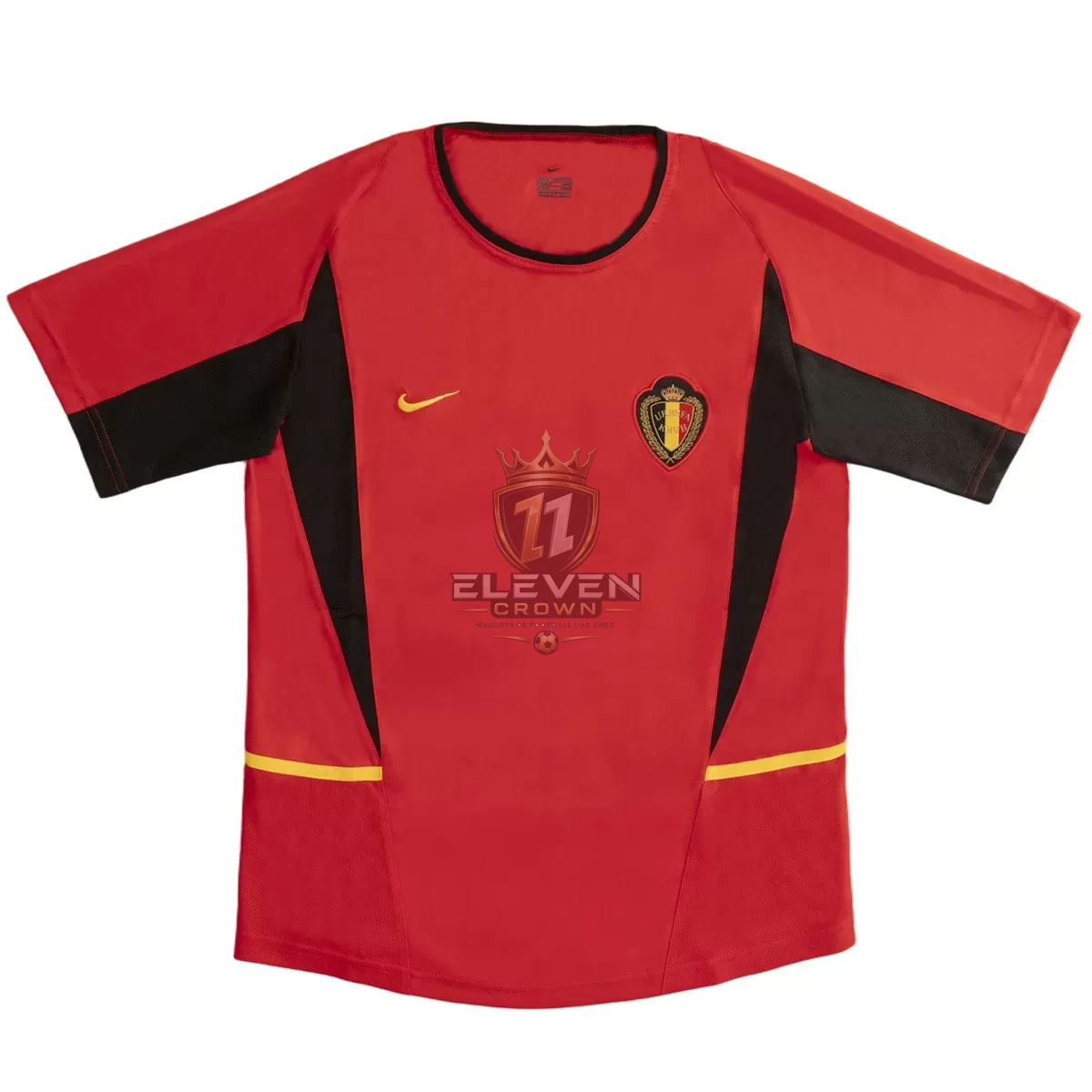 Maillot Rétro Domicile Belgique 2002 – Image 3