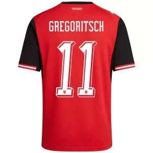 Maillot Domicile Autriche Gregoritsch #11 2026/27
