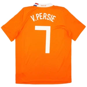 Maillot Rétro Domicile Pays Bas V.Persie #7 2008