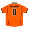 Maillot Rétro Domicile Pays Bas Bergkamp #8 1998 - Eleven Crown - Maillot de Football Pas Cher - Survêtements Pas Cher - Maillot de Foorball Enfants Pas Cher - Maillots Retro Vintage Pas Cher- Qualité Premium