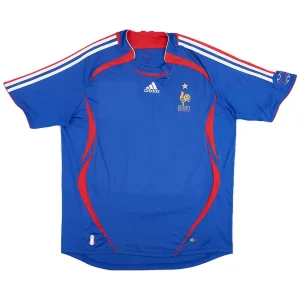 Maillot Rétro Domicile France 2006 – Image 3