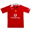 Maillot Rétro Domicile Manchester United 2004 - Eleven Crown - Maillot de Football Pas Cher - Survêtements Pas Cher - Maillot de Foorball Enfants Pas Cher - Maillots Retro Vintage Pas Cher- Qualité Premium