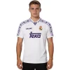 Maillot Rétro Domicile Real Madrid 1996 - Eleven Crown - Maillot de Football Pas Cher - Survêtements Pas Cher - Maillot de Foorball Enfants Pas Cher - Maillots Retro Vintage Pas Cher- Qualité Premium