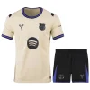 Ensemble Extérieur FC Barcelone 2025/26 - Eleven Crown - Maillot de Football Pas Cher - Survêtements Pas Cher - Maillot de Foorball Enfants Pas Cher - Maillots Retro Vintage Pas Cher- Qualité Premium
