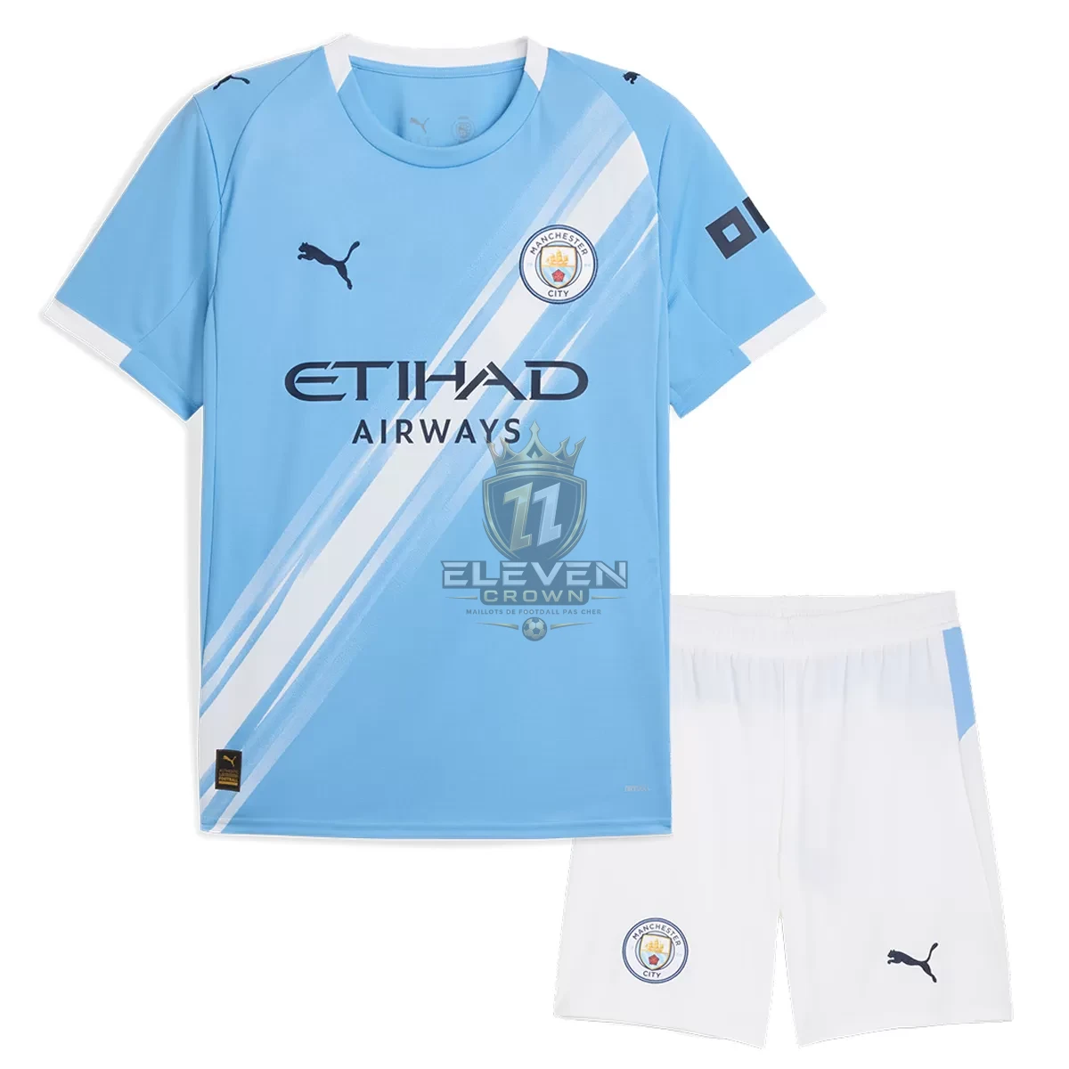 Maillot Enfants Domicile Manchester City 2025/26 – Image 4