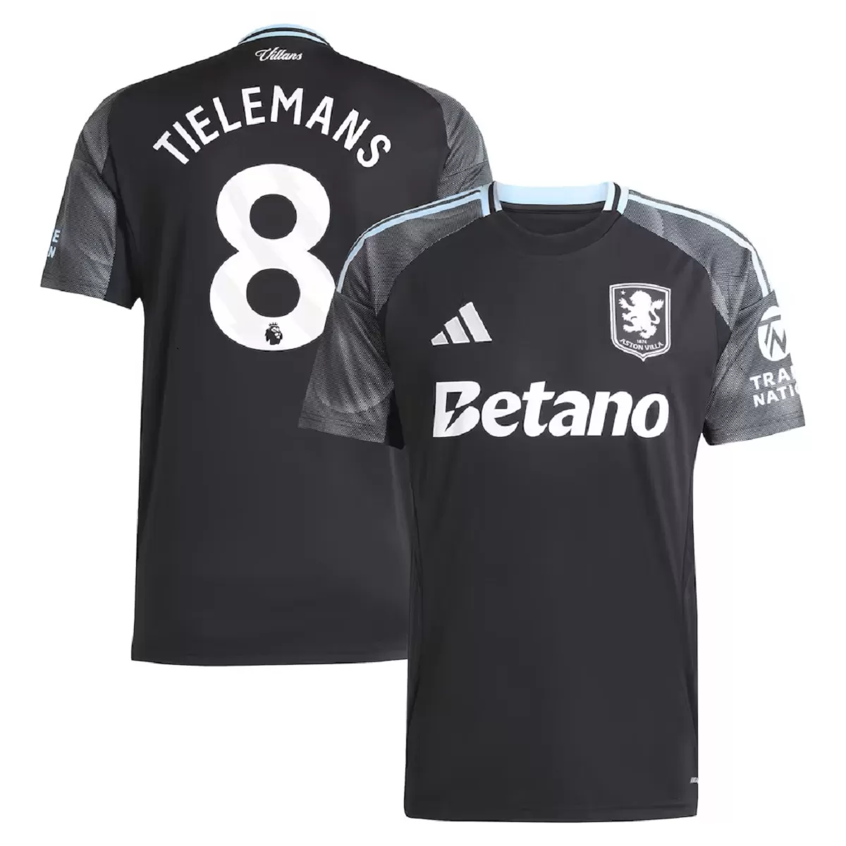 Maillot Extérieur Aston Villa Tielemans #8 2025/26 – Image 4