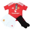 Maillot et Short Enfants Domicile Manchester United 2026/27 - Eleven Crown - Maillot de Football Pas Cher - Survêtements Pas Cher - Maillot de Foorball Enfants Pas Cher - Maillots Retro Vintage Pas Cher- Qualité Premium