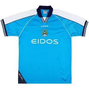 Maillot Rétro Domicile Manchester City Dunne #22 1999 – Image 2