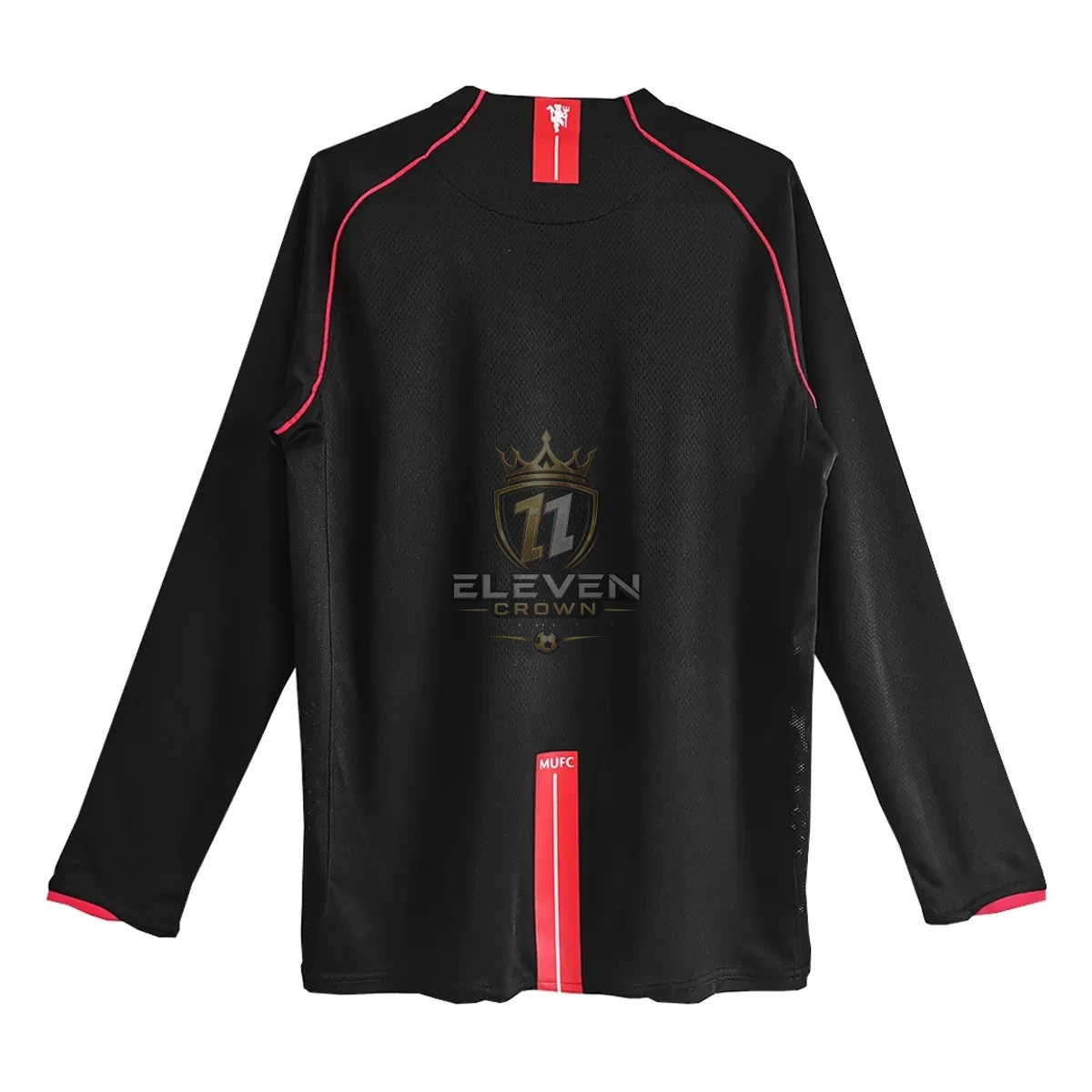 Maillot Rétro Manches Longues Extérieur Manchester United 2007 – Image 2