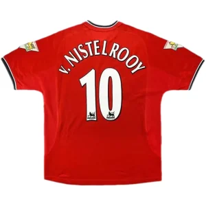 Maillot Rétro Domicile Manchester United V.Nistelrooy #10 2000