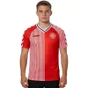 Maillot Rétro Domicile Danemark 1986 - Eleven Crown - Maillot de Football Pas Cher - Survêtements Pas Cher - Maillot de Foorball Enfants Pas Cher - Maillots Retro Vintage Pas Cher- Qualité Premium