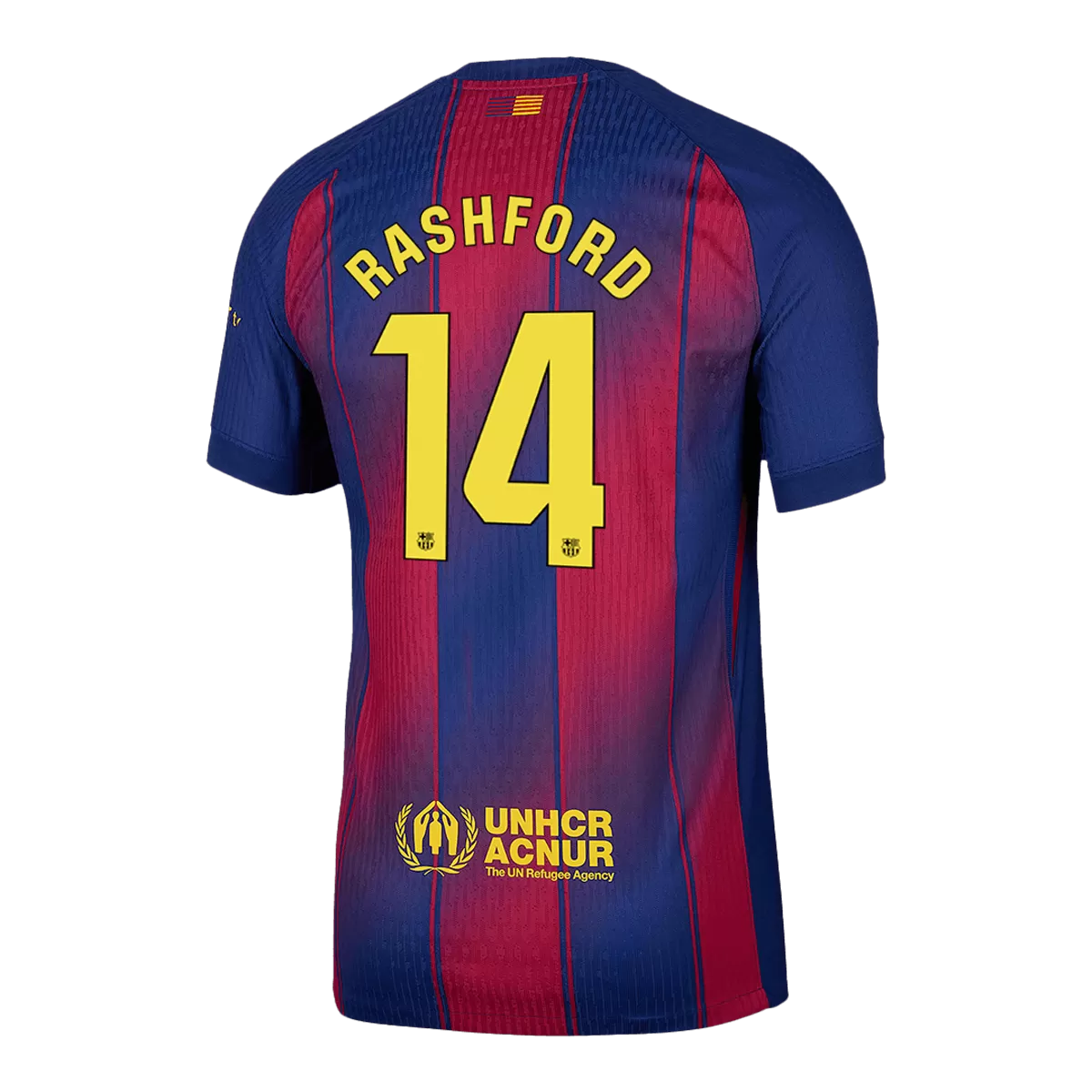 Maillot Player Domicile FC Barcelone Rashford #14 2025/26