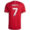 Maillot Domicile Liverpool FC Wirtz #7 2025/26 - Eleven Crown - Maillot de Football Pas Cher - Survêtements Pas Cher - Maillot de Foorball Enfants Pas Cher - Maillots Retro Vintage Pas Cher- Qualité Premium