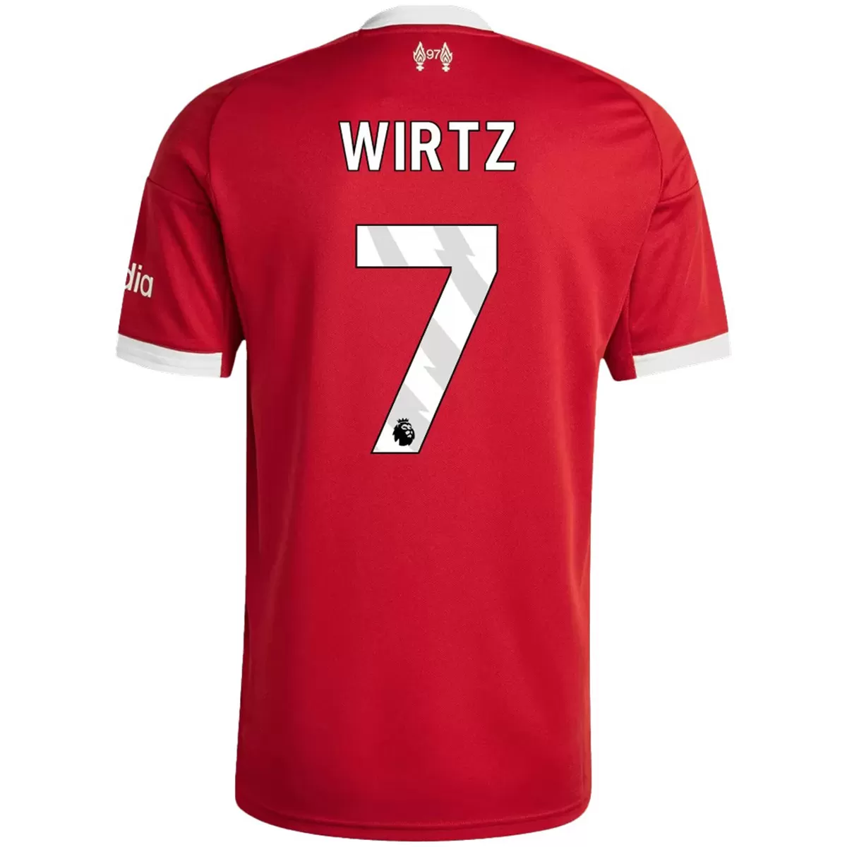Maillot Domicile Liverpool FC Wirtz #7 2025/26