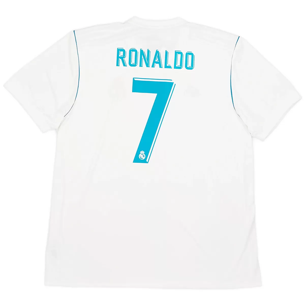 Maillot Rétro Domicile Real Madrid Ronaldo #7 2017