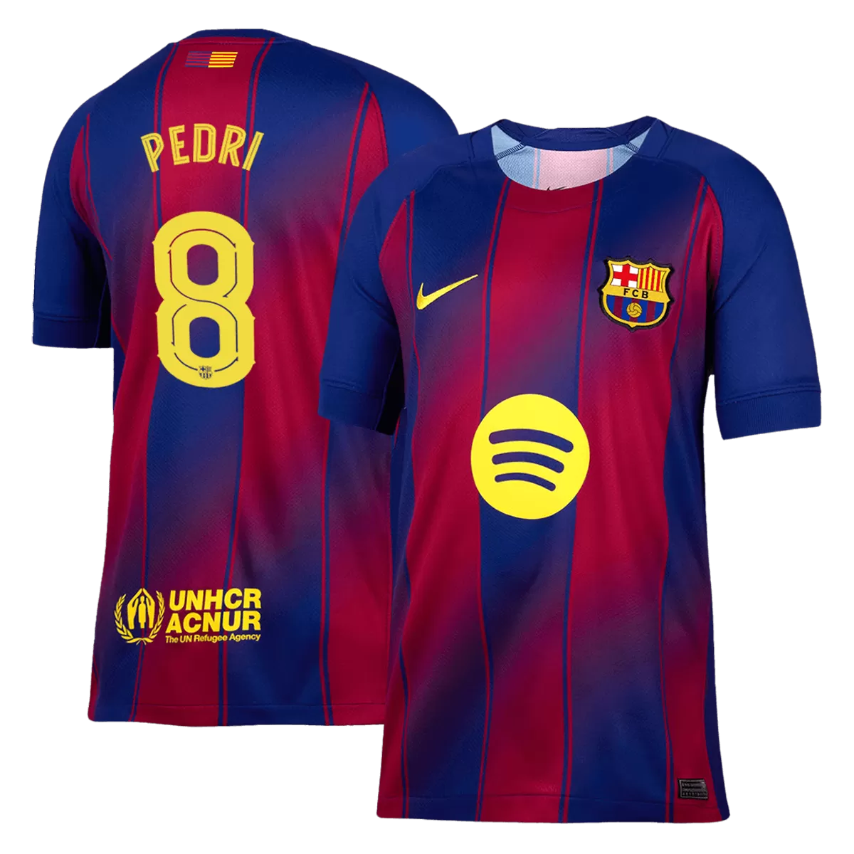 Maillot Domicile FC Barcelone Pedri #8 2025/26 – Image 3