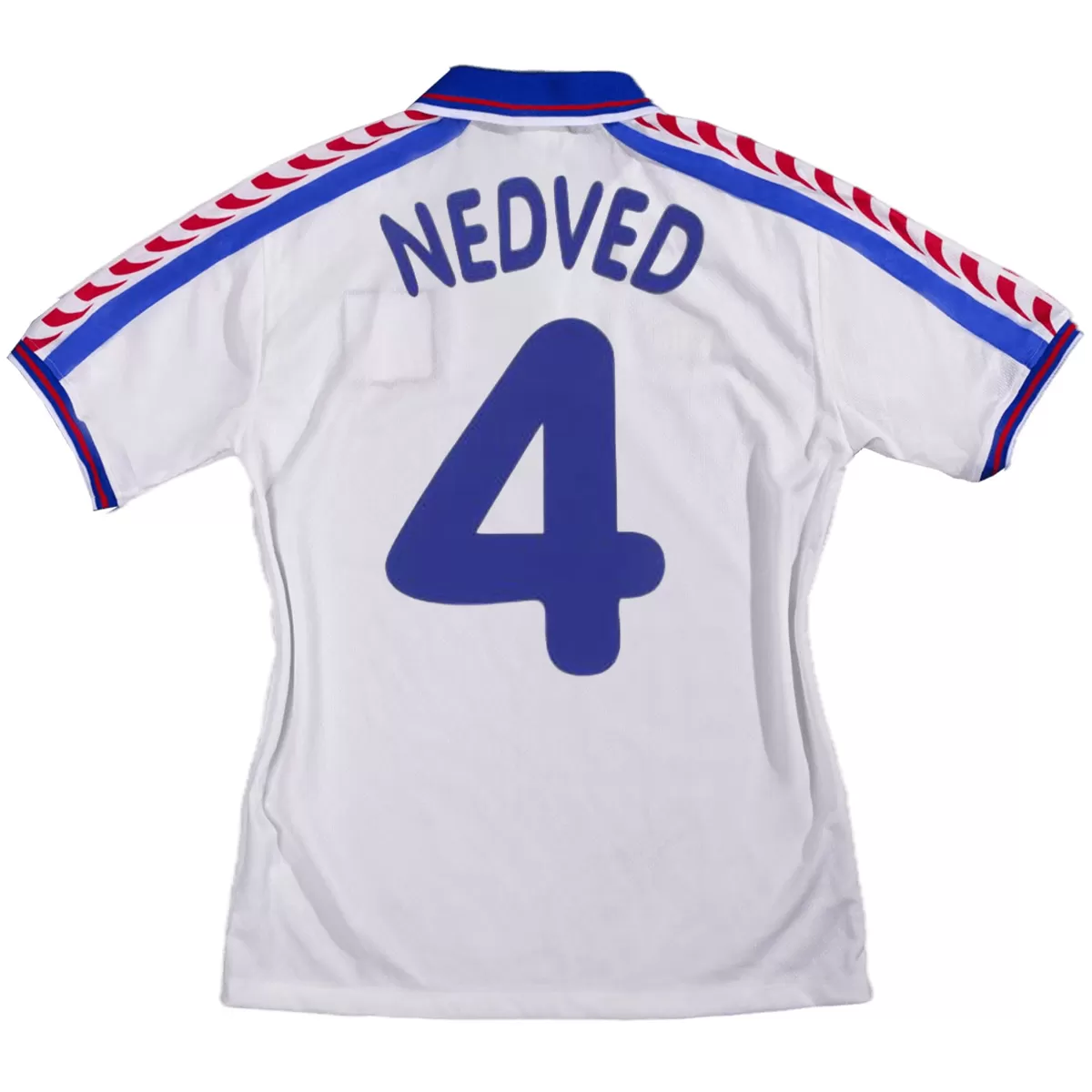 Maillot Rétro Extérieur Tchéquie Nedved #4 1996